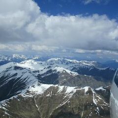 Flugwegposition um 12:59:47: Aufgenommen in der Nähe von Engiadina Bassa/Val Müstair District, Schweiz in 3357 Meter